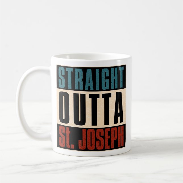 Mug Droite en direction de St. Joseph Missouri MO (Gauche)