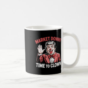 Mug Droits de douane de Trump Récession Meme Marchés e