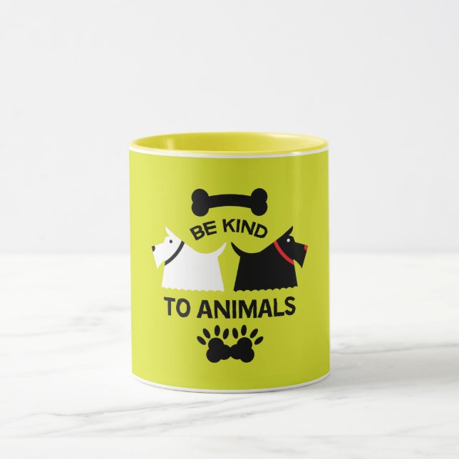 Mug Droits de protection sociale des chiens | Chien Pr (Centre)