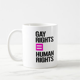 Mug Droits des homosexuels égaux droits de l'homme