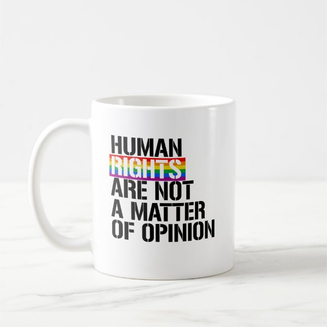 Mug Droits LGBTQ (Gauche)