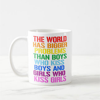 Mug Droits LGBTQ Le monde connaît des problèmes plus i