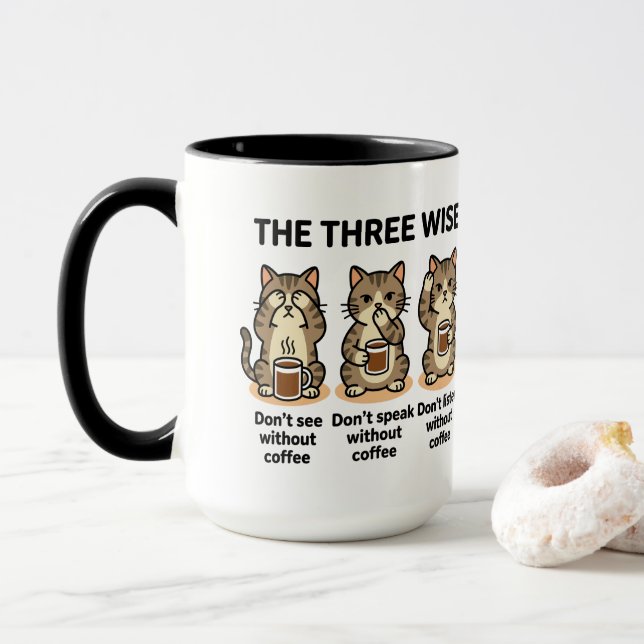 Mug Drôle (Avec donut)