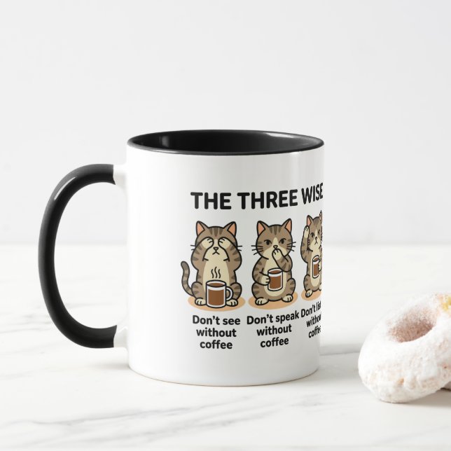 Mug Drôle  (Avec donut)