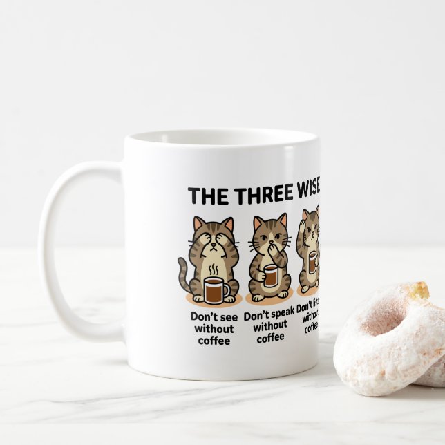 Mug Drôle  (Avec donut)