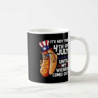 Mug Drôle 4 juillet Hot Dog Wiener Sortit Bbq Par