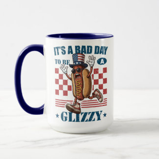 Mug Drôle 4 juillet Mauvaise journée pour être un Gliz