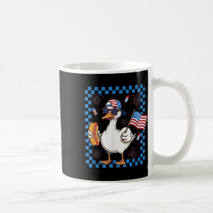 Mug Drôle 4 juillet Patriotique Silly Goose Américain