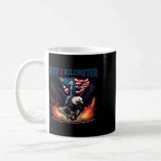 Mug Drôle 4 juillet w.t.f est un kilomètre