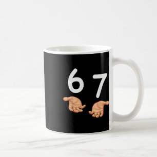 Mug Drôle 67 Mains Six Sept Mème Numéro 6 Et 7 Gen A