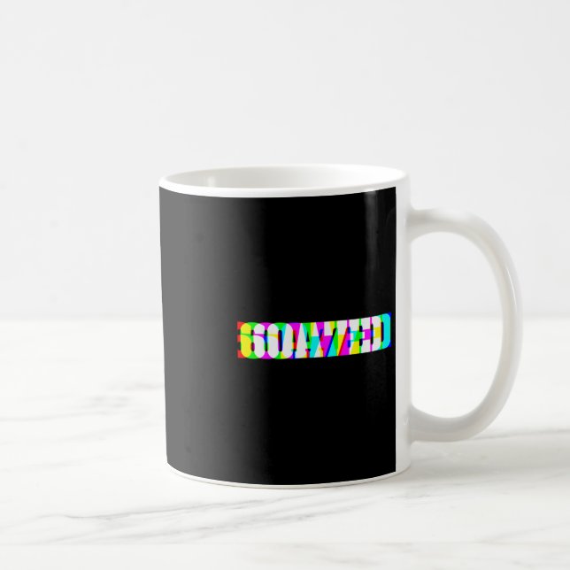 Mug Drôle 67 Mème 6oa7ed Glitch Art Argot Rétro Goated (Droite)