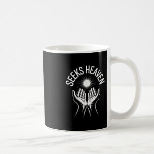 Mug Drôle 67 Mème Cherche Ciel Ironique Spirituel Reli