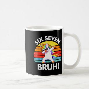 Mug Drôle 67 Mème Licorne Dabbing Six Sept 6 7 Enfants
