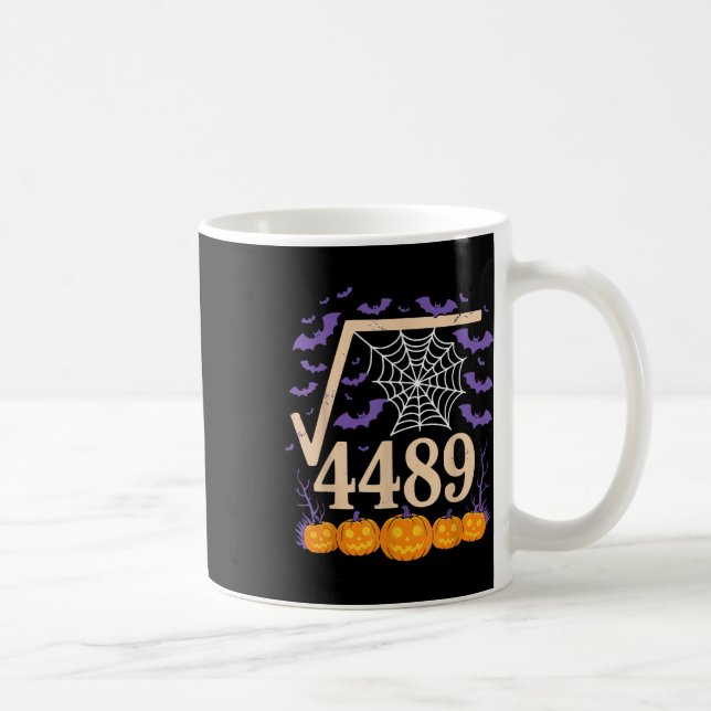 Mug Drôle 67 Mème Prof de maths 6 7 Racine carrée 4489 (Droite)