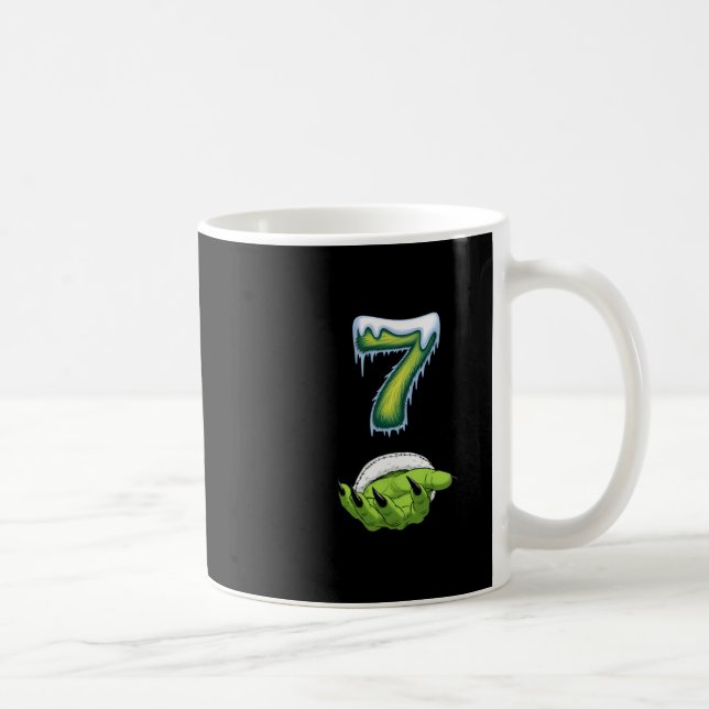 Mug Drôle 67 Mème Six Sept Monstre Épouvantable Mains  (Droite)