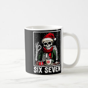 Mug Drôle 67 Meme Squelette 67 Noël Fête Femmes 