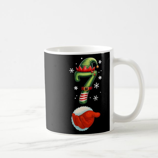 Mug Drôle 67 Six Sept Mème Couple Correspondant Noël  (Droite)