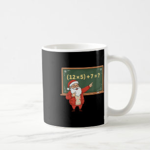 Mug Drôle 67 Six Sept Prof de Maths Noël Meme Equ