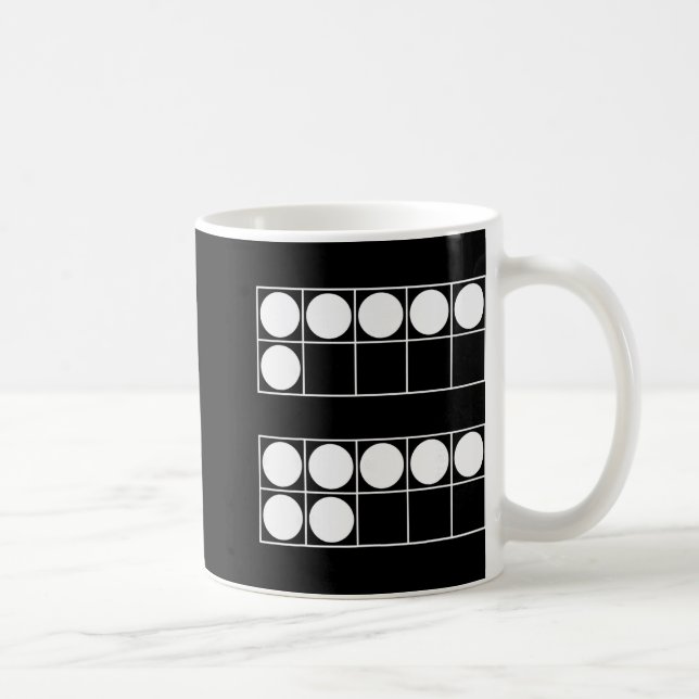 Mug Drôle 6 7 Nombre Enseignants Élèves Six Sept Mème  (Droite)