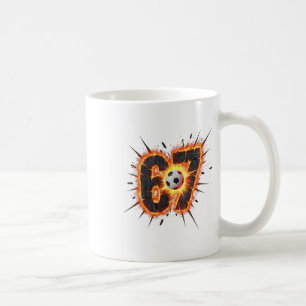 Mug Drôle 6 7 Six Sept 67 Meme Football