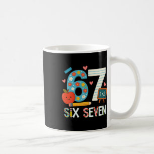 Mug Drôle 6 7 Six Sept Mème 67 Enseignant Pour Hommes 