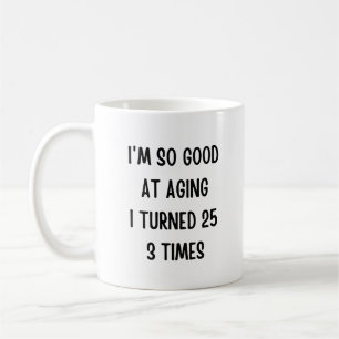 Mug Drôle 75e anniversaire cadeau