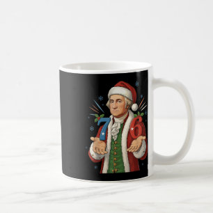 Mug Drôle 7-6 6-7 George Washington Santa 67 Meme Chri