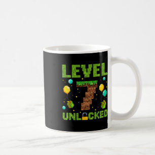 Mug Drôle 7e anniversaire garçon joueur niveau 7 déblo