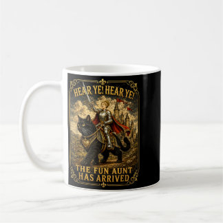 Mug Drôle À vos oreilles, la tante amusante est arrivé