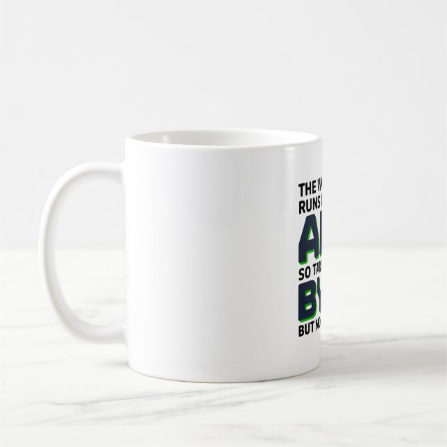 Mug Drôle AI Byte Citation - Geek technique Humour (Gauche)