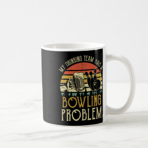 Mug Drôle Aiguille De Bière Mon Équipe De Boissons A U