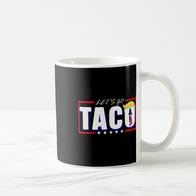 Mug Drôle Allons-y Taco 36 (Droite)