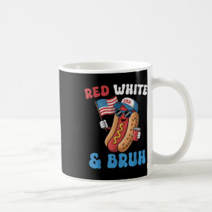Mug Drôle américain drôle 4 juillet Patriotic Red Whit