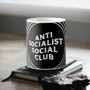 Mug Drôle Anti Socialiste Social Club Socialisme