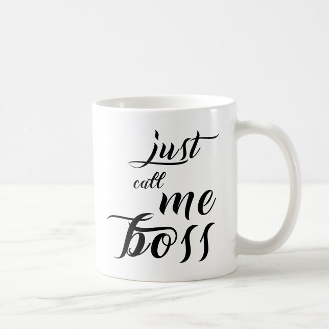 Mug Drôle appelez- quemoi les citations m'appellent (Droite)