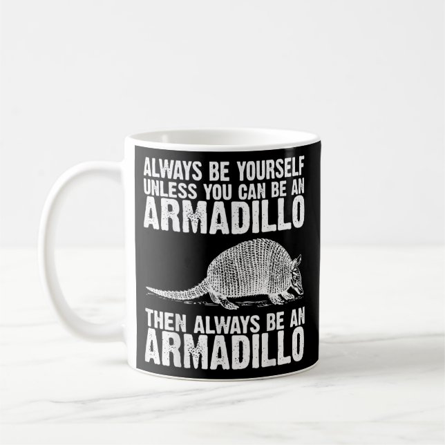 Mug Drôle Armadillo Cadeaux Hommes Femmes Armadillo Cu (Gauche)