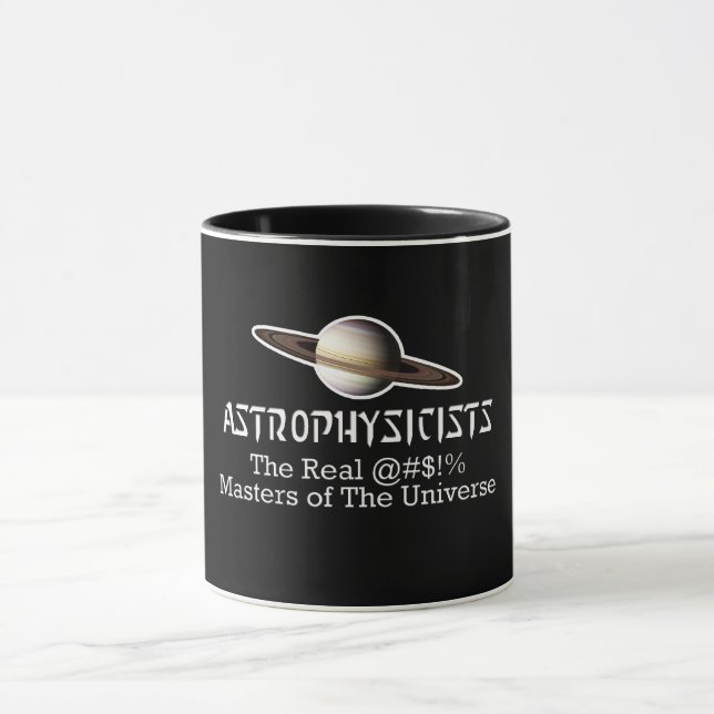 Mug drôle Astrophysique (Centre)