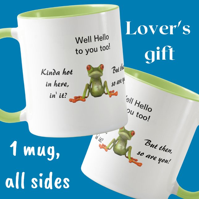 Mug drôle avec grenouille mignonne (Créateur téléchargé)
