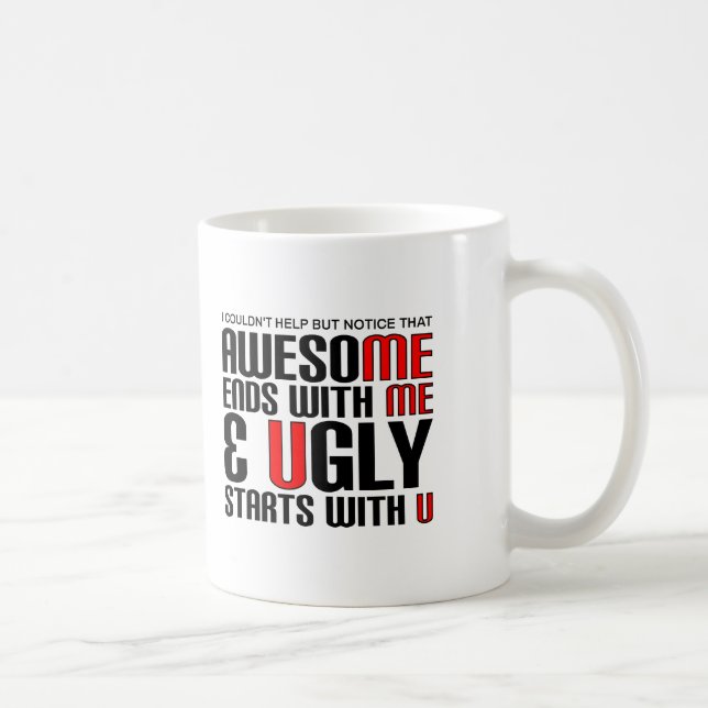 Mug Drôle Awesome Me (Droite)