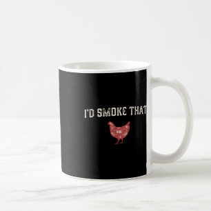 Mug Drôle Barbecue Poulet Graphique Femmes Hommes Vian