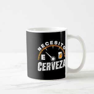 Mug Drôle Bière Mexicaine Necesito Cerveza J'Ai Besoin