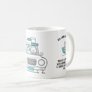 Mug Drôle Bon Voyage Cadeau Personnalisé Voyageur