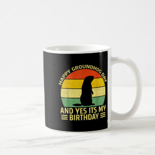 Mug Drôle Bonne Jour de la marmotte Et oui c'est mon a