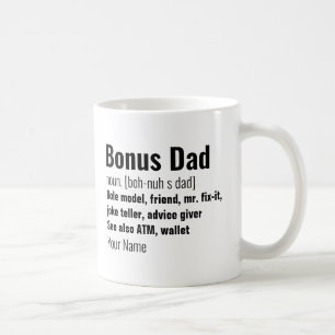 Mug Drôle Bonus Papa Définition Pour La Fête des pères