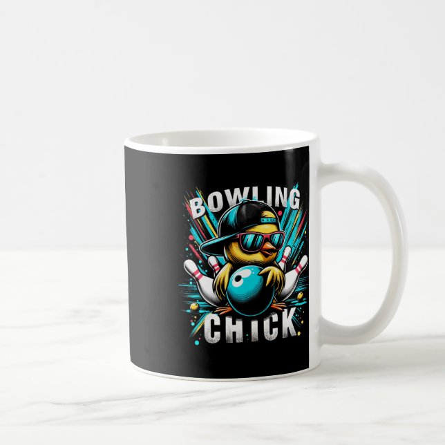 Mug Drôle Bowling Cadeaux Mignonne Ou Bowling Chick Sp (Droite)