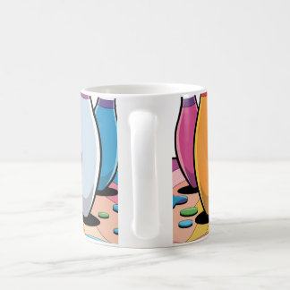 Mug Drôle Bowling Coloré, Entendre Les Dix Épingles Ri