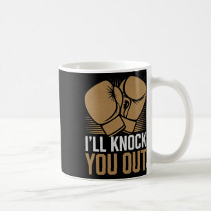 Mug Drôle Boxer Vous Frapper Les Gants De Boxe Je Saur
