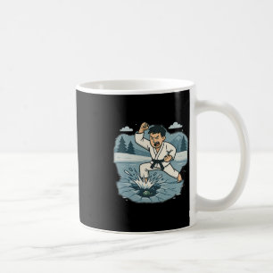 Mug Drôle Break The Ice Karate Chop Martial Arts Humou