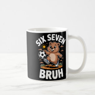 Mug Drôle Bruh Football Groundhog Jour 67 Mème Pyjama