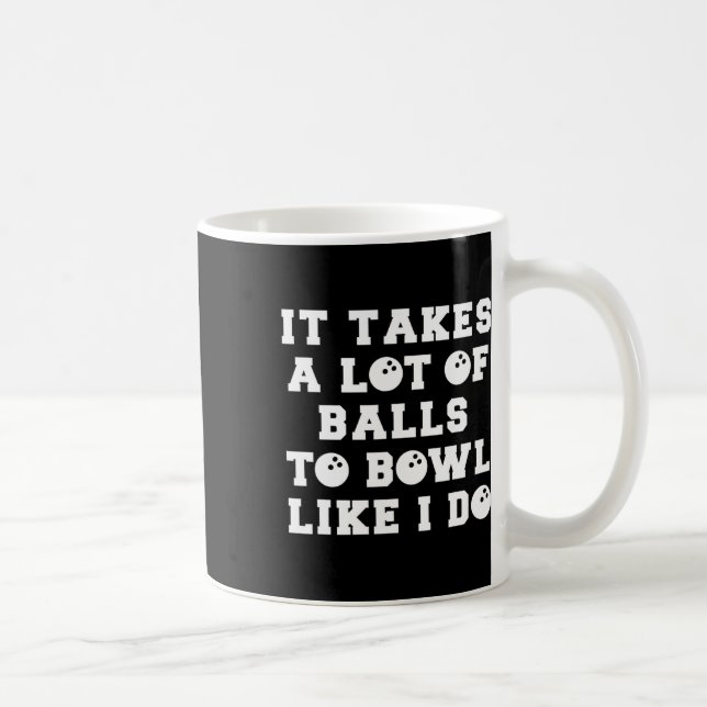 Mug Drôle cadeau Bowling pour hommes petit ami ou mari (Droite)